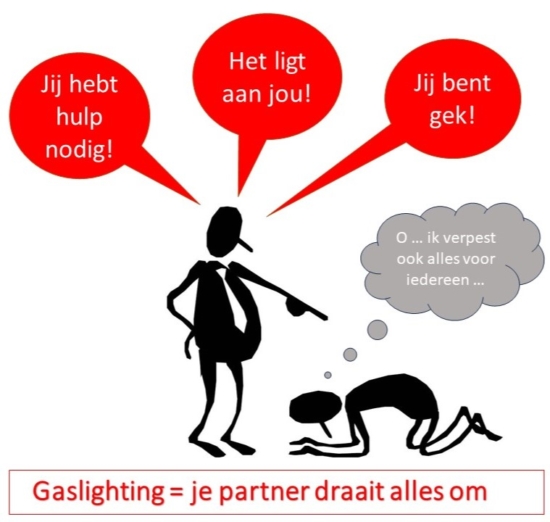 mijn man verdraait alles